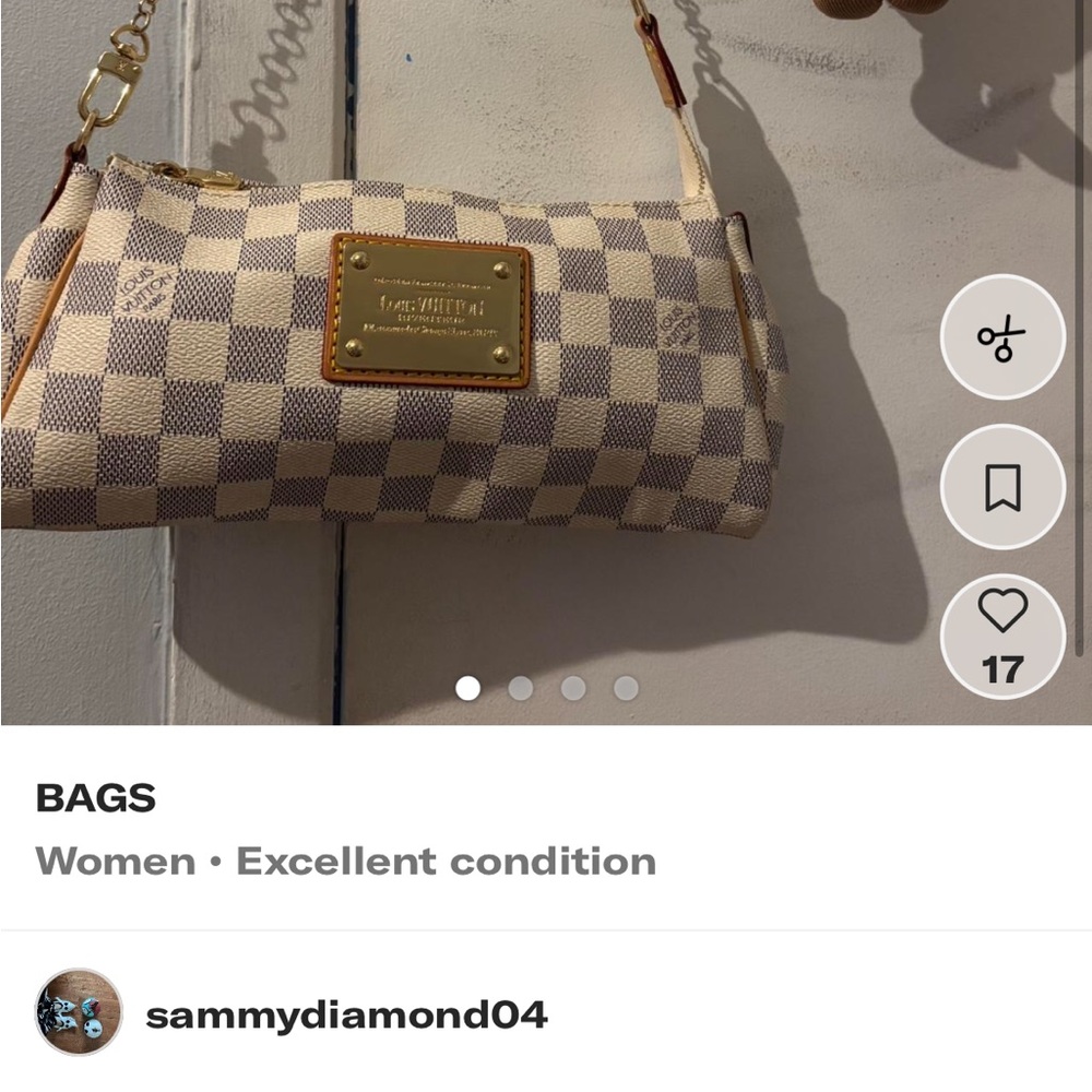 Checkered Designer Women's Bag